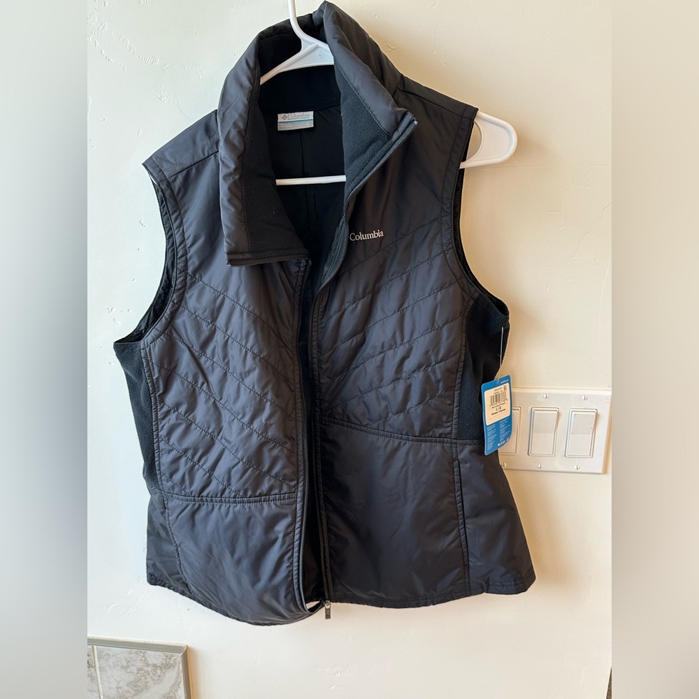 Columbia Black Quilted Vest